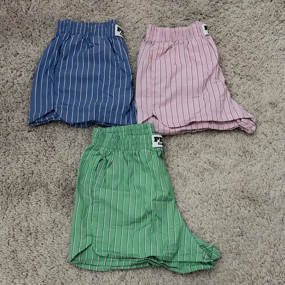 Victoria Secret Pink Classic Striped pajama boxers